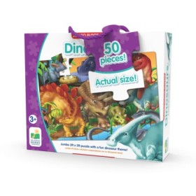 Puzzle mare de podea Dinozauri 50 piese 91.44x60.96 cm